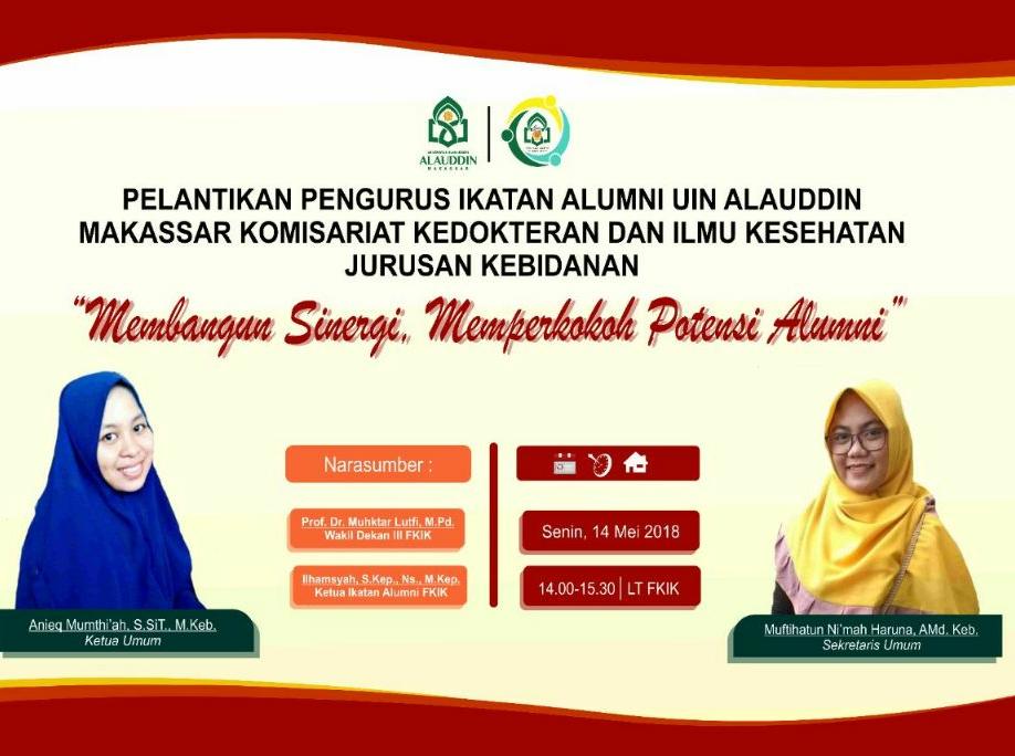 Gambar Bangun Sinergi dan Memperkokoh Potensi, Pengurus Alumni Kebidanan Dilantik